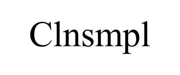 Trademark Logo CLNSMPL