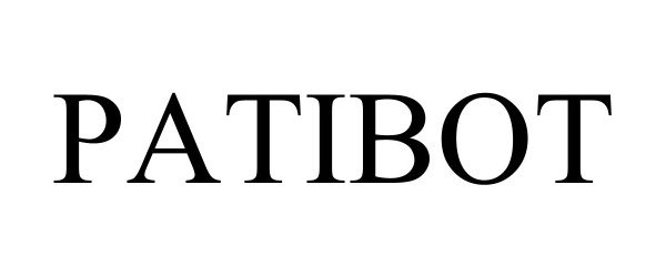 Trademark Logo PATIBOT