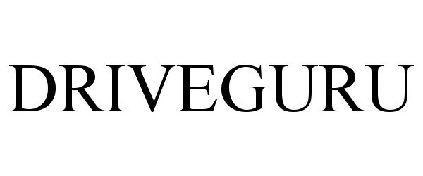 Trademark Logo DRIVEGURU