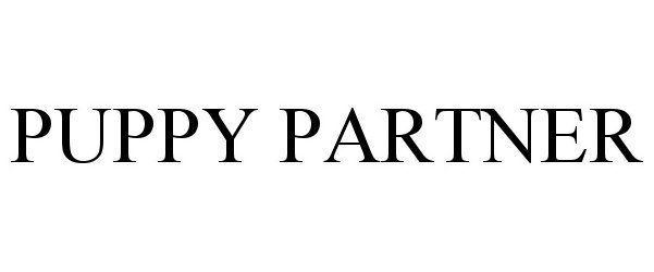 Trademark Logo PUPPY PARTNER