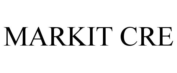 Trademark Logo MARKIT CRE