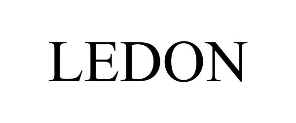 Trademark Logo LEDON