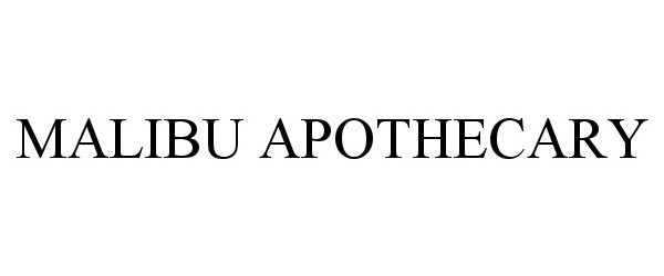 Trademark Logo MALIBU APOTHECARY