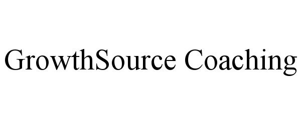 Trademark Logo GROWTHSOURCE COACHING