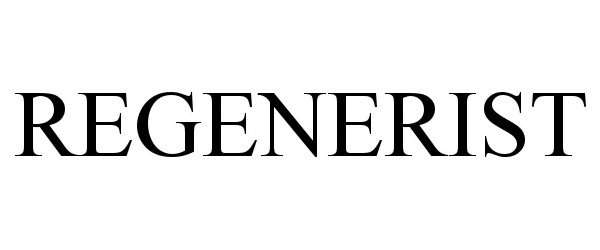 Trademark Logo REGENERIST