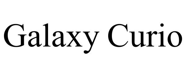 Trademark Logo GALAXY CURIO