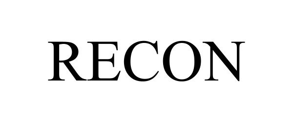 Trademark Logo RECON