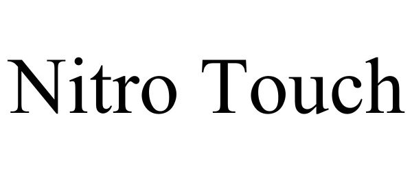 Trademark Logo NITRO TOUCH