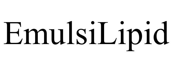 Trademark Logo EMULSILIPID
