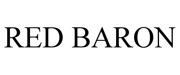Trademark Logo RED BARON
