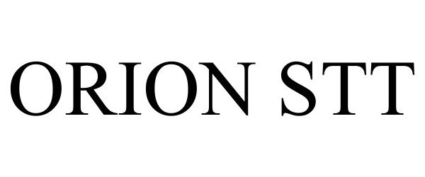 Trademark Logo ORION STT