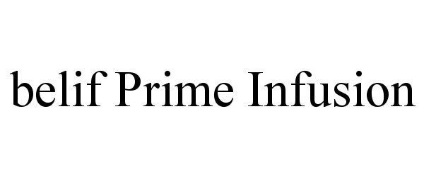  BELIF PRIME INFUSION