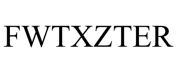 Trademark Logo FWTXZTER