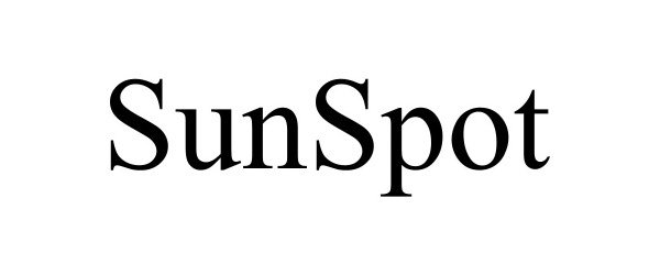 Trademark Logo SUNSPOT