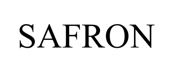 Trademark Logo SAFRON
