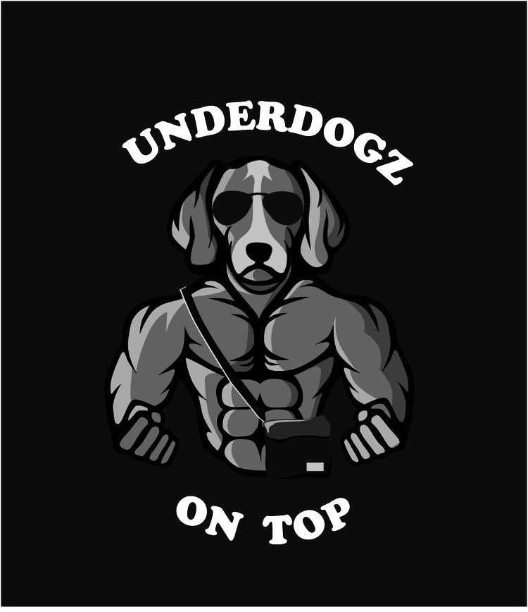Trademark Logo UNDERDOGZ, ON, TOP