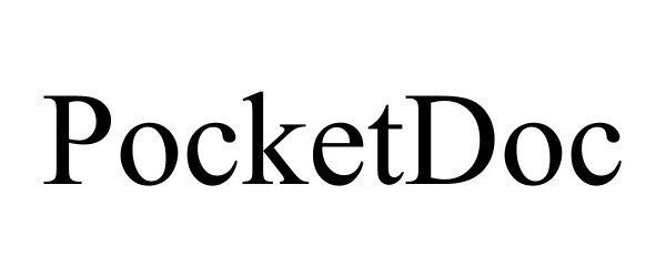 Trademark Logo POCKETDOC