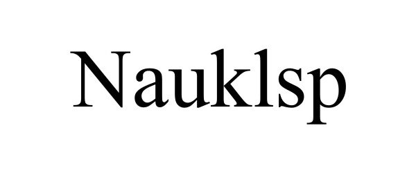 Trademark Logo NAUKLSP