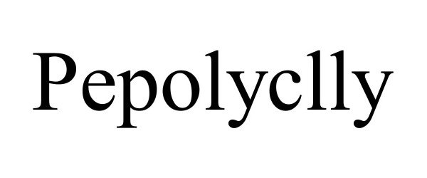 Trademark Logo PEPOLYCLLY