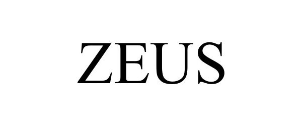 Trademark Logo ZEUS