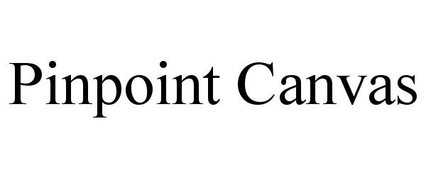 Trademark Logo PINPOINT CANVAS