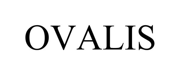 Trademark Logo OVALIS