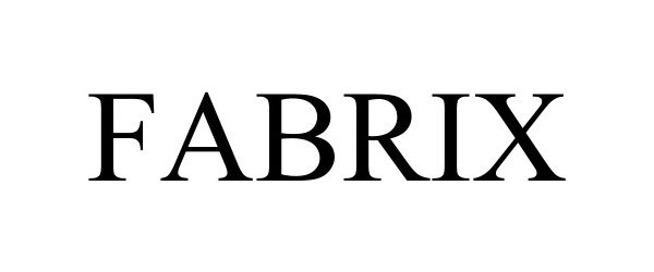 Trademark Logo FABRIX