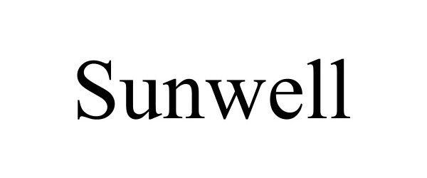 Trademark Logo SUNWELL