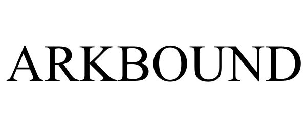 Trademark Logo ARKBOUND