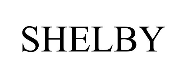 Trademark Logo SHELBY