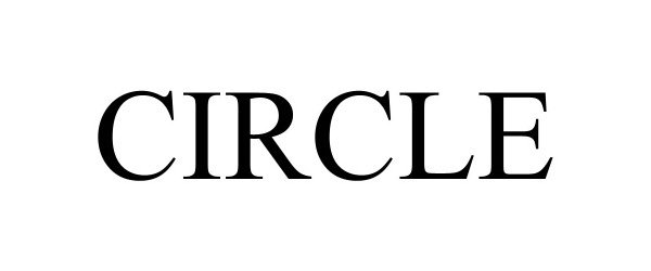 Trademark Logo CIRCLE