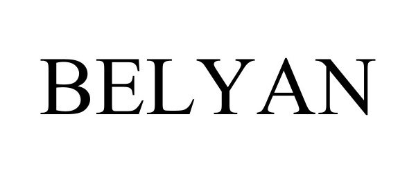 Trademark Logo BELYAN
