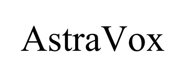Trademark Logo ASTRAVOX