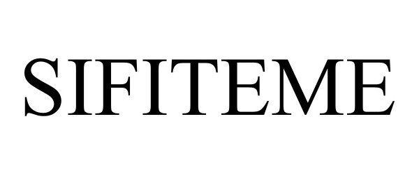 Trademark Logo SIFITEME