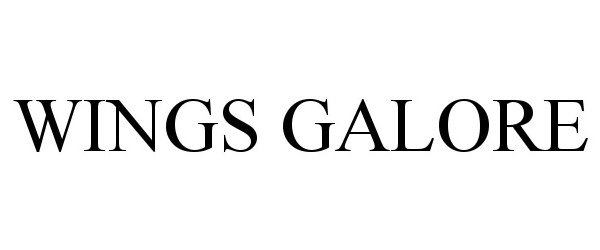 Trademark Logo WINGS GALORE