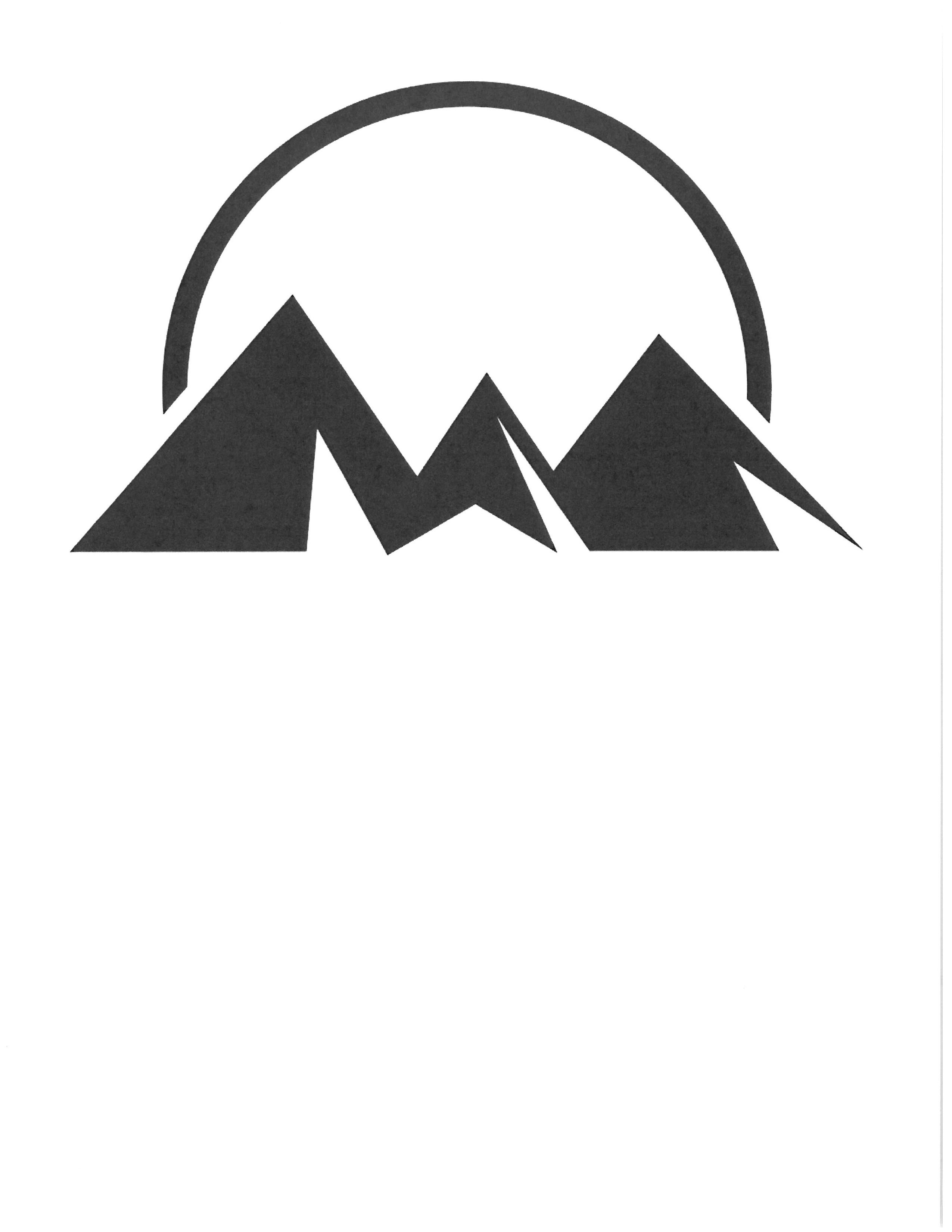  THE MARK CONSISTS OF A STYLIZED MOUNTAIN AND HALF CIRCLE DESIGN