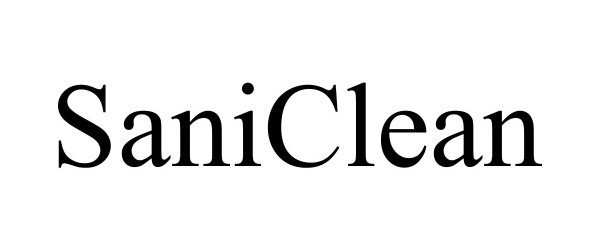 Trademark Logo SANICLEAN