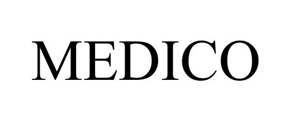 Trademark Logo MEDICO