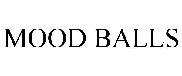 Trademark Logo MOOD BALLS