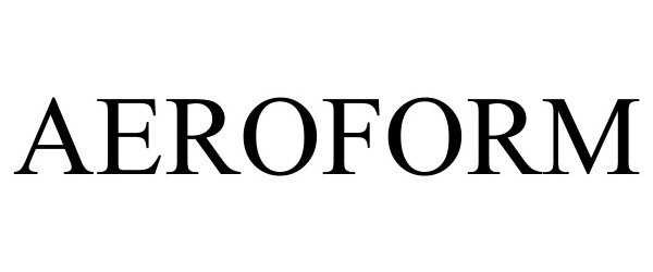 Trademark Logo AEROFORM