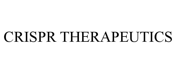 Trademark Logo CRISPR THERAPEUTICS