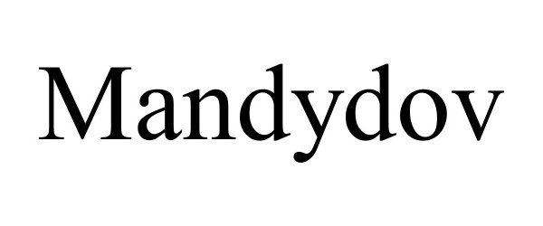 Trademark Logo MANDYDOV