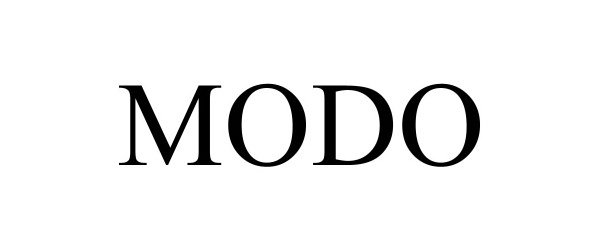 Trademark Logo MODO