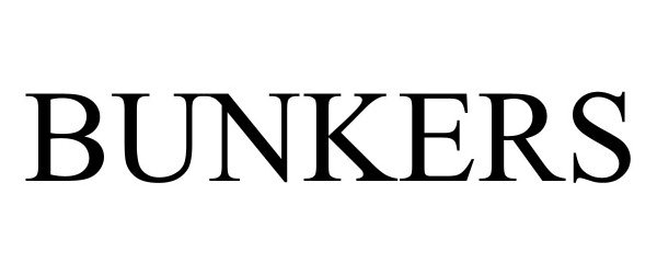 Trademark Logo BUNKERS