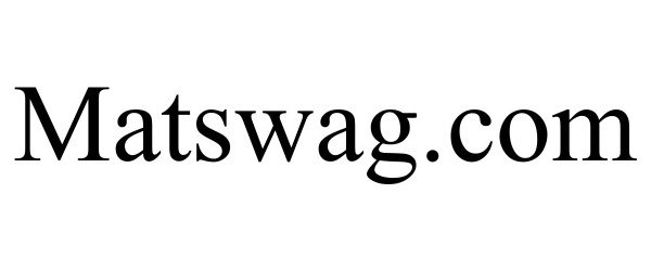 Trademark Logo MATSWAG.COM