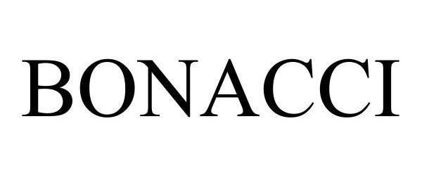 Trademark Logo BONACCI