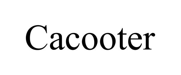  CACOOTER