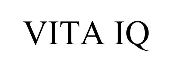 Trademark Logo VITA IQ