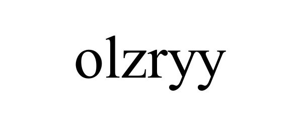 Trademark Logo OLZRYY