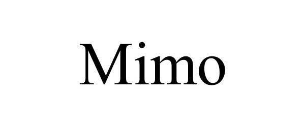 Trademark Logo MIMO